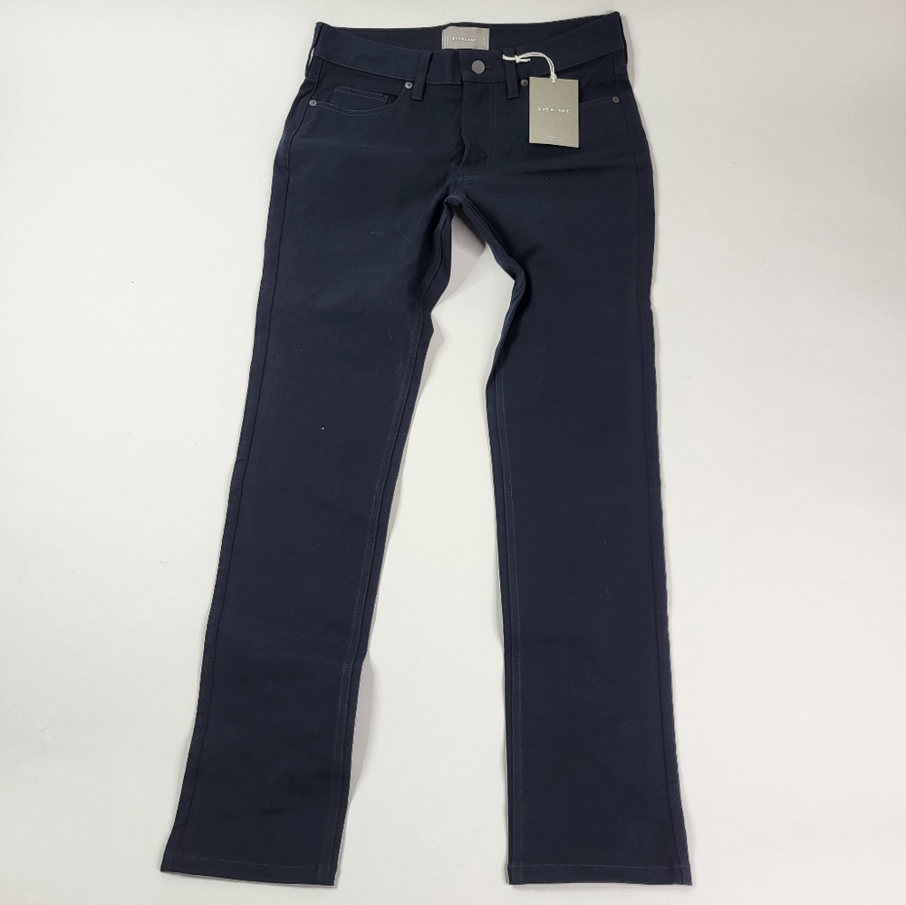 Everlane Mens Navy Performance Pocket Pant sz 29x30 - Picture 3 of 6